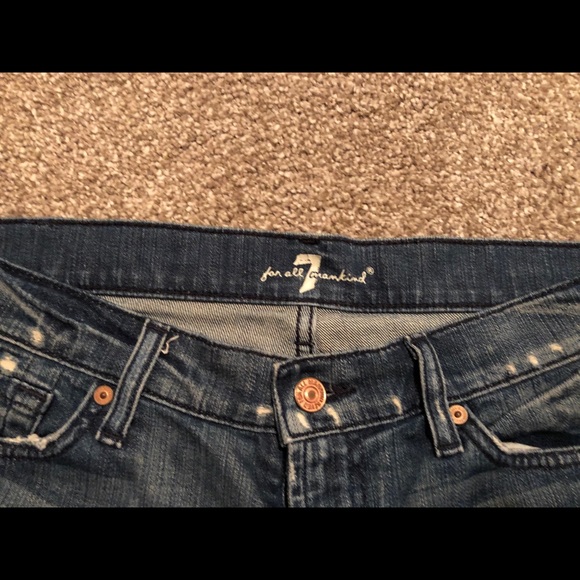 7FAM denim shorts - Picture 3 of 4